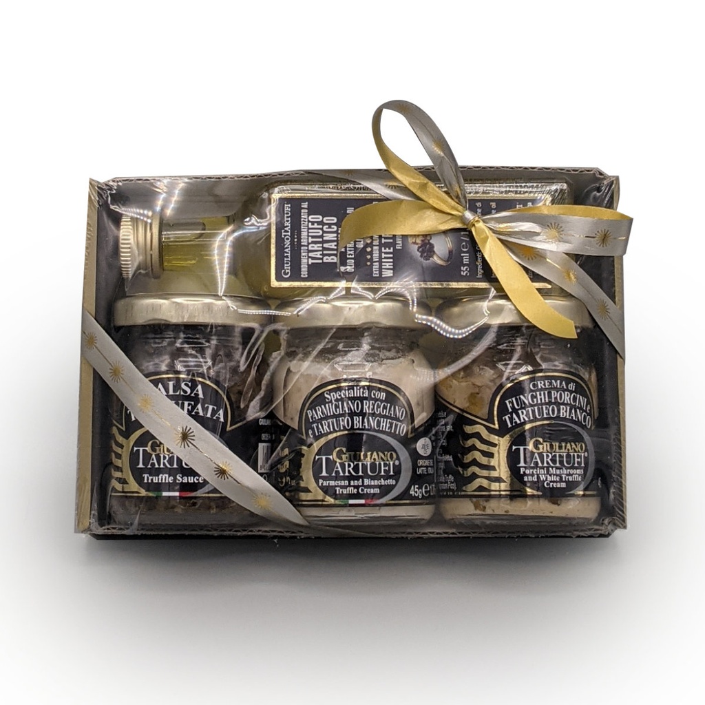 Coffret 4 mini produits à la truffe